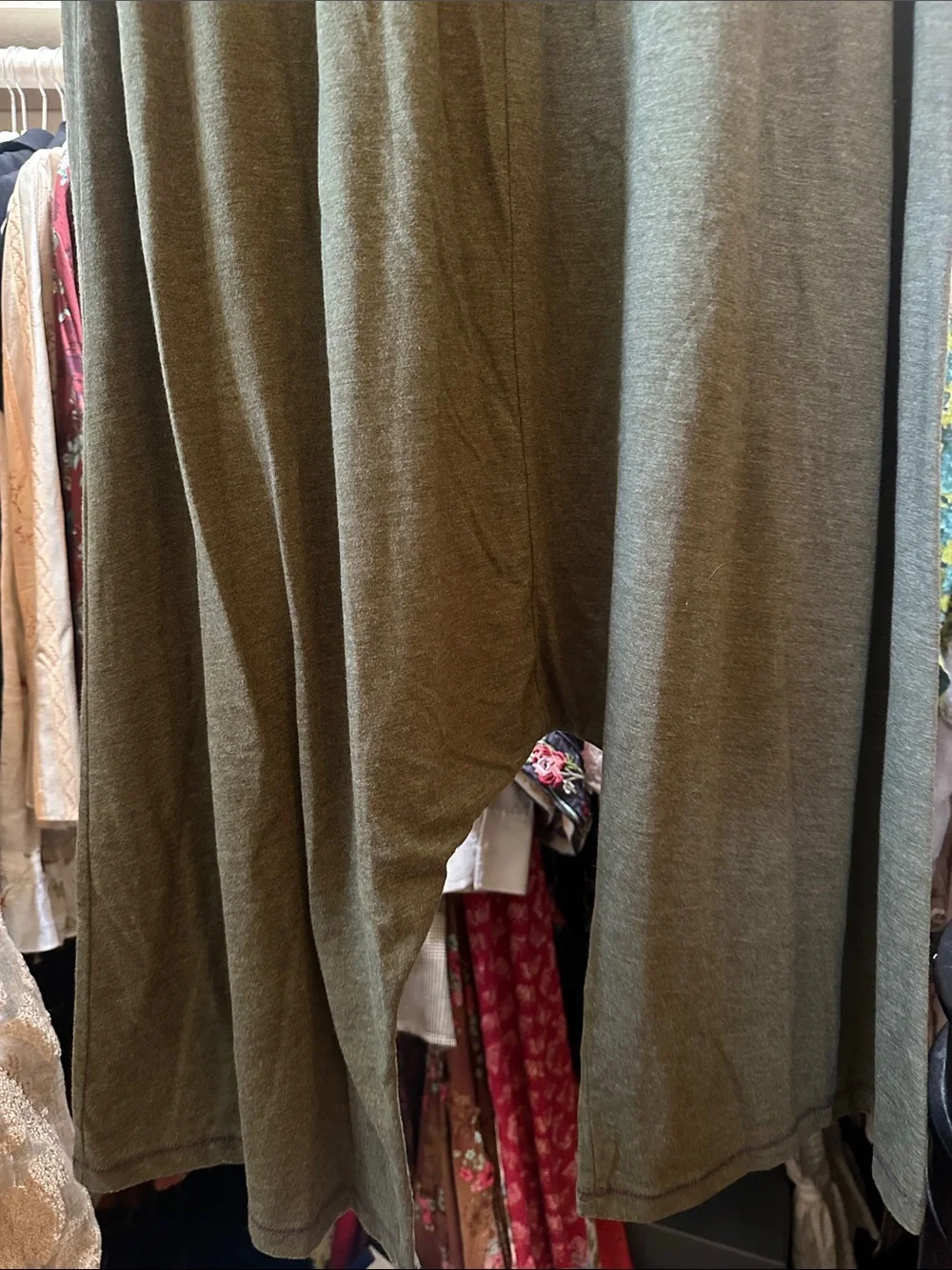 Natural Life Peace Jumper Olive Green S/M